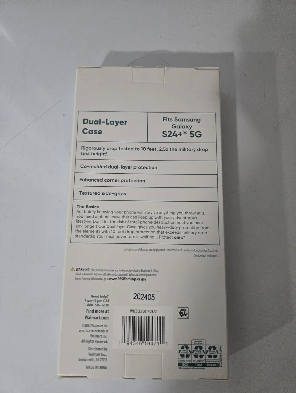 NIB s24+ 5g dual layer phone case